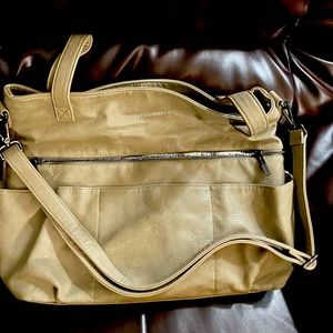 The Honest Company Diaper Bag Carryall Taupe/Grey